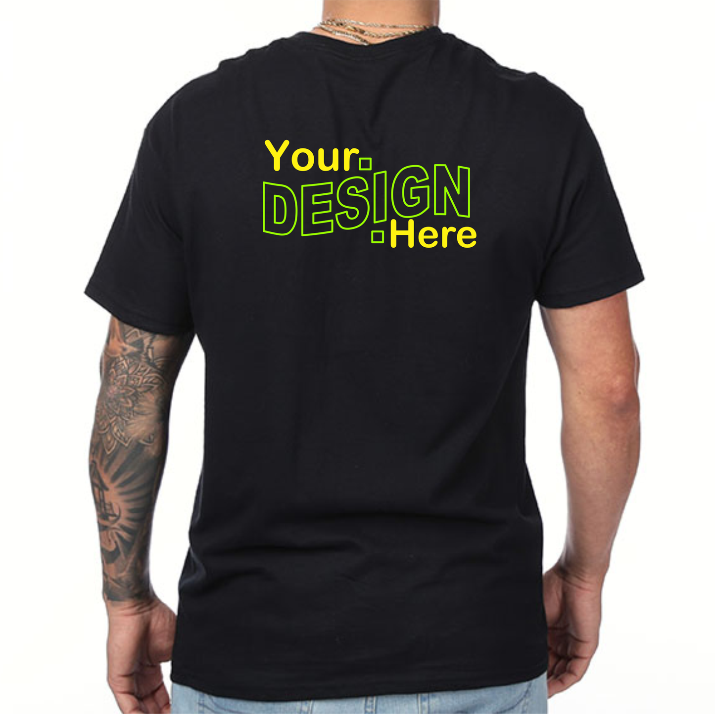 Custom Cotton T-Shirts – Premium DTF Printing | 5 Units
