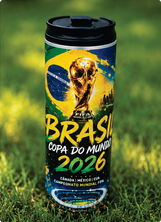 World Cup 2026 Tumbler – Brazil